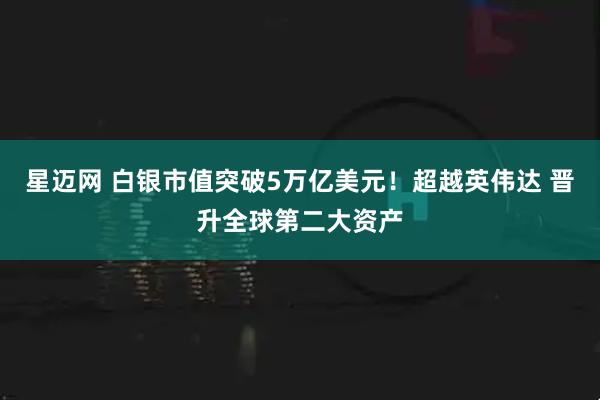 星迈网 白银市值突破5万亿美元!超越英伟达 晋升全球第二大资产